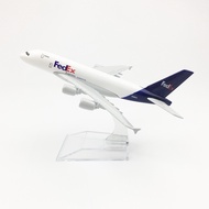 FedEx aircraft model 14cm (Airplane model + display base)