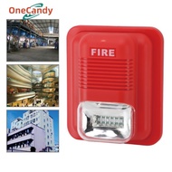 Fire Sign Emergency Alarm Horn Strobe Fire Alarm Siren/ Office Building Meeting Siren Fire Alarm War