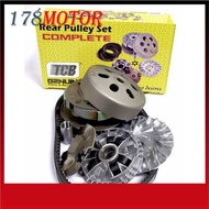 EGO SOLARIS EGO AVANTIZ SCOOTER REAR PULLEY  COMPLETE SET ( CVT ) EGO SOLARIS EGO AVANTIZ