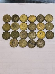 1955 年-1979 年英女皇一毫 22 枚平售$100