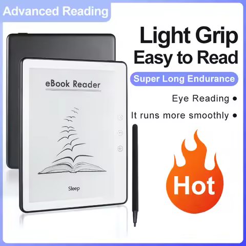 Ebook Reader Device 5.76'' E-ink Display 16GB High Res Android 8.1 WIFI Long Battery Comfortable Gri