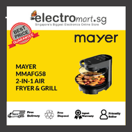 MAYER MMAFG58 2-IN-1 AIR  FRYER &amp; GRILL 4L