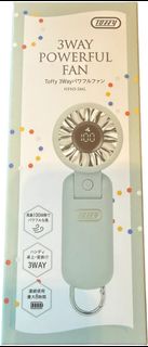 Toffy 3Way 日本輕巧高速風扇 HFN5