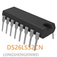 SHDJ-1PCS New Original DS26LS32CN Line Driver Chip 26LS32 DIP16