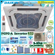 Daikin 3.5hp Inverter Ceiling Cassette Air conditioner FCFC85AV1MF (WiFi Smart Control) R32 Inverter