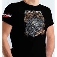 2024 fashion Casio G-shock Mudmaster / Baju G-shock Tshirt / Baju Microfiber Jersi / Jersey Sublimation / Tshirt/collar/long