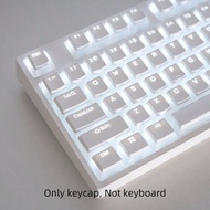 Keycap PBT, Keycap trong suốt Double Pudding Doubleshot, Chiều cao OEM, Phù hợp với phím cách 6.25U,