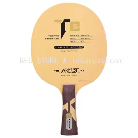 Genuine yinhe Galaxy T-8S T8S Table Tennis Blade (T8s,5wood + 2 carbokev) Ping Pong Racket Base Raqu