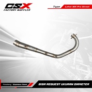 Prostreet Mx king Original Csx Mx king Njmx Mxold Fu Sonic by CSX FACTORY MUFFLER