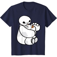 Disney Premium Distro Kids T-Shirt BIG hero 6 Baymax Cat Cute Portrait T-Shirt