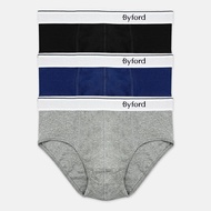 Byford 3pcs Men Classic Briefs Cotton Rib Classic BMB338687