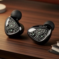 KBEAR Tourbillon X IEM Earphones 10mm CVD Carbon Fiber Diaphragm Dual Chamber Dynamic Driver KBEAR T