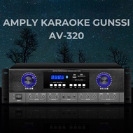 Gunssi AV 320 instant push-up karaoke amplifier - - 8-shell family karaoke amplifier with huge capac