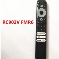 replace New RC901V RC902V FMR6 Voice remote for TCL 4K LED Android Smart TV Voice Remote Control W/ 