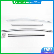 I40 5-Door Chrome Window Rain Guard