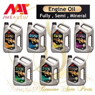 ( 100% ORIGINAL ) MEAUSU PREMIUM ENGINE OIL 5W40 10W40 5W30 15W40 10W30 20W50 (4L) 10W30 (3L) MIZU