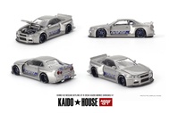 MINI GT No.143 Nissan Skyline GT-R (R34) Kaido Works SHINJUKU V1 KHMG143