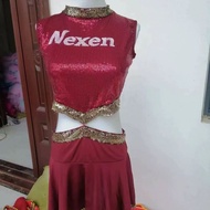 Korean Version Girl Group Cheerleading Competition Costume Football Baby Campus Games Cheerleading G