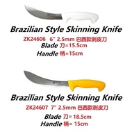ZELEX 24606 6" & 7" SKINNING KNIFE / PISAU LAPAH / BUTCHER KNIFE / KITCHEN KNIFE