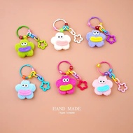 XHS popular silly face fury bag charm keychain