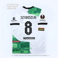 Liverpool AWAY Ball JERSEY fullpatch UEL+SZOBOSZLAI 2023 2024 LIVERPOOL AWAY JERSEY 23 24