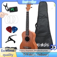 E7G-26 Inch Ukelele Tenor Sapele Acoustic Guitaar Mini Hawaii Full Kits Ukulele Guitar for Beginner 