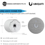 Ubiquiti Unifi UACC-Chime-PoE PoE Smart Chime [MODEL:UBQ-UACC-CHIME-POE] - 1 Year Local Warranty