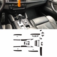 For BMW X5 E70 X6 E71 Carbon Fiber Interior Accessories Whole Kit Cover 2008-2026