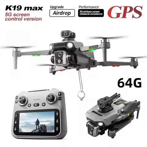 K19 Max. 360° ° Laser OAS Professional Drone 3-axis Aerial Photography High Definition Picture with 
