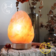 Rose Salt Lamp 3-4kg (Log Seat)