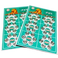 1 sheet of snap button snap button/ snap button/ - Lion brand