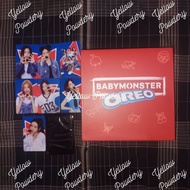 READY PHOTOCARD BABYMONSTER X OREO OFFICIAL AYEYON ASA RUKA PHARITA CHQUITA RORA RAMI PC POCA OFC OF