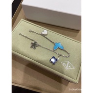 Van Cleef  Van Cleef & Arpels [VC@ New Color Matching Lucky Four Flower Bracelet]--VC