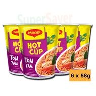 MAGGI HOT CUP NOODLES (6 CUPS)
