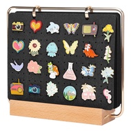 Pin Display Organizer for Brooches Holder Enamel Pin Display Page- for 180+ Pins for Store&amp Colle