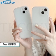 Translucent White Casing for OPPO F9 R17 Pro R15 F11 Find X3 X5 Pro X2 X3 Lite X2 Neo Reno 2 4 5 6 7 Pro 7Z 7 SE 5Z 4Z 5K Soft Matte Silicone Case Angel Eyes Lens Protective Cover