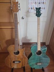 Ortega Deep-25th Turquoi Acoustic Bass 五弦 電木貝斯 原聲貝斯 貝斯 木貝斯