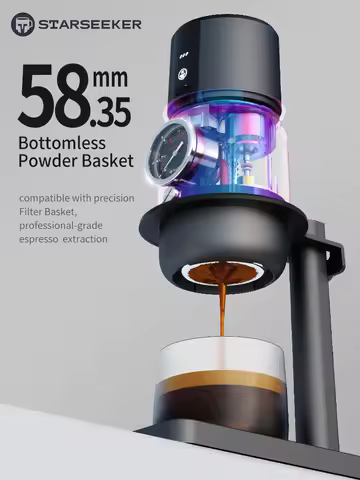 STARSEEKER Super58 Portable Electric Espresso Machine Travel Coffee Maker For Camping Car Coffee Mak