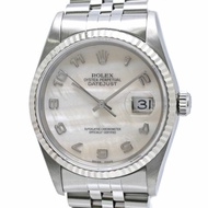 勞力士 Datejust 貝殼阿拉伯數字 16234NA 男士腕錶 SSx18KWG 40457
