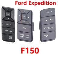 Ruili218 1 FL1T-9E740-BBW FL1T9E740BBW Multifunction Steering Wheel Cruise Control Switch keys Butto