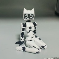 Tele-tabby 3D printed Dummy 13 Action Figure Lucky 13 Toy T13 Viral toy Decompression artifact can m