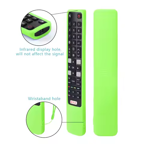 Protective Sheath Cover Fit for TCL TV Remote Control RC802N YUI1 YAI3 YUI2 YU14 YU11 65C2US 75C2US 