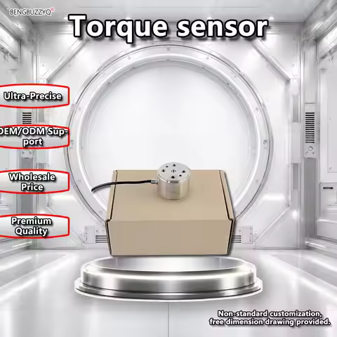 Micro Static Torque Load Cell 1N.m 2N.m 5N.m 10N.m Reaction Torque Sensor for Industrial Automation 