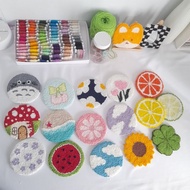 Punch Needle Coaster / Mug Rug / Coaster