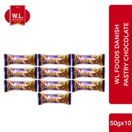 WL FOODS Danish Pastry Chocolate x 10