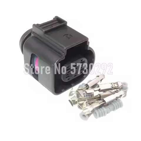 6P 4H0 973 713 LSU 4.9 Throttle Valve Control Element Car Temp Sensor Socket Wiring Harness 4H097371