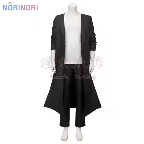 ♥ New 2025 Anime Knight jin-woo solo sung Jinwoo leveling cosplay costume wig shun mizushino trench 