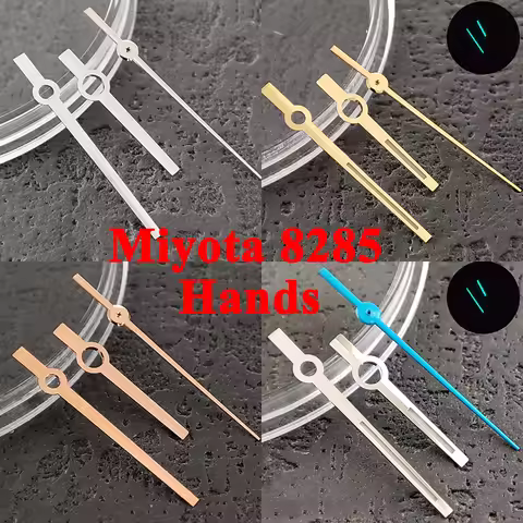 Miyota 8285 Hands Watch Hands Green Luminous Silver Gold Rose Hands for Miyota 8285 Movement Watch P