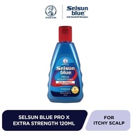 [East Malaysia] Selsun Blue Pro Extra Strength Anti-Dandruff Shampoo 120ml [Soothe Itchy Scalp]