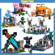 Minecraft series 21246 21243 21244 21186 21178 21170 21241 21183 21143 21163 building block assembly